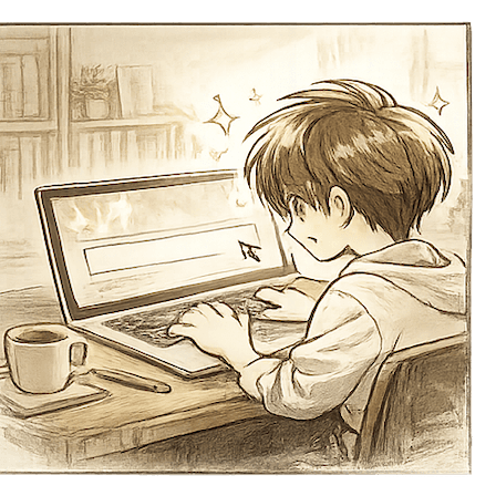 ステップ１ Set your title