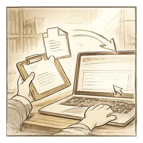 ステップ２ Add your text